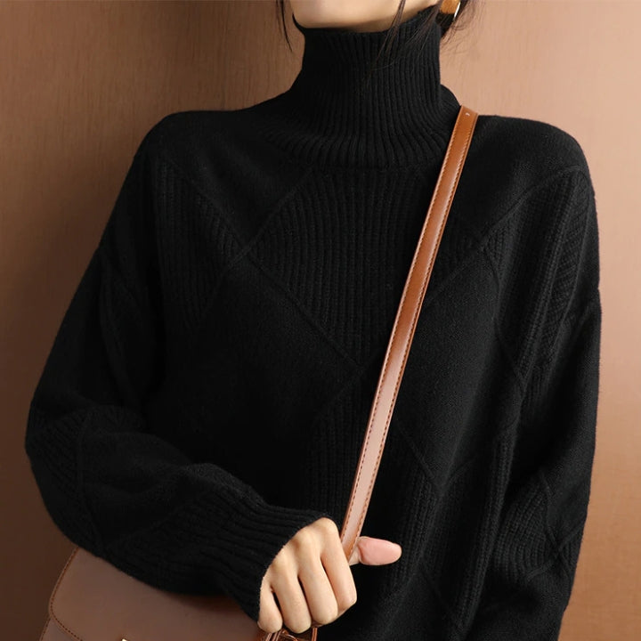 Elegant Sparkle Knit Sweater for Women