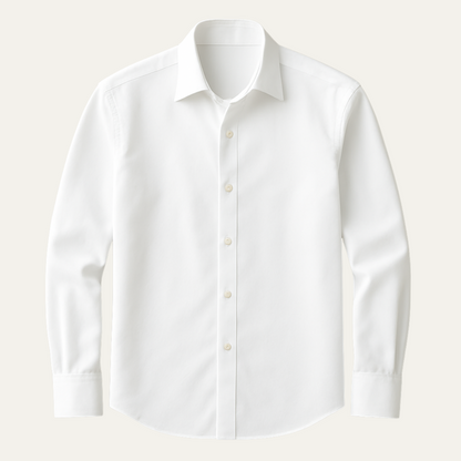 Classic Men's Dress Shirt – High Quality Cotton