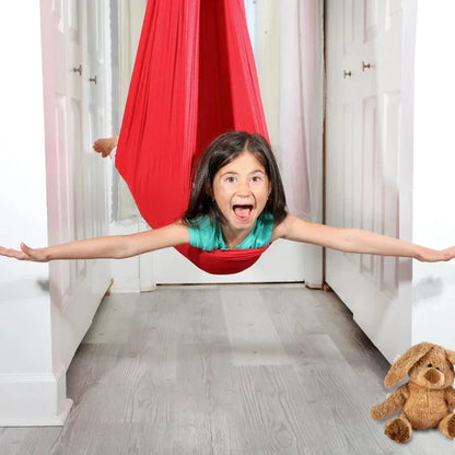 Fun Indoor Hanging Swing for Kids Relaxation Pod