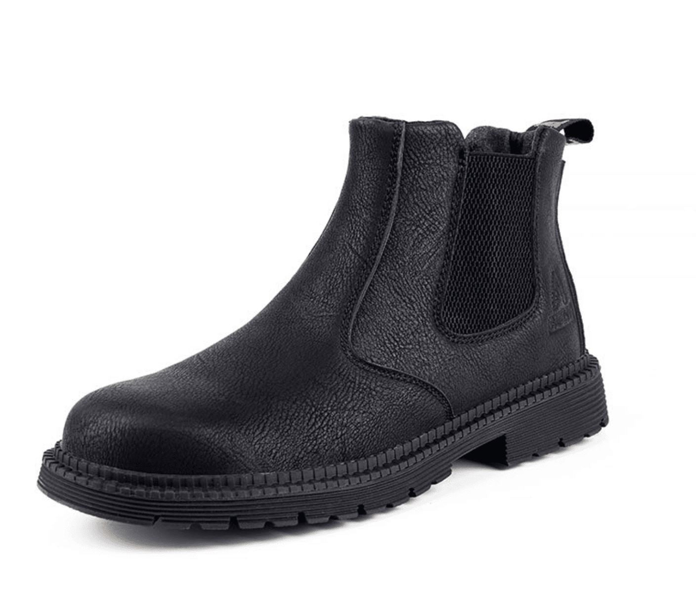 Tough Leather Work Boots for Men
