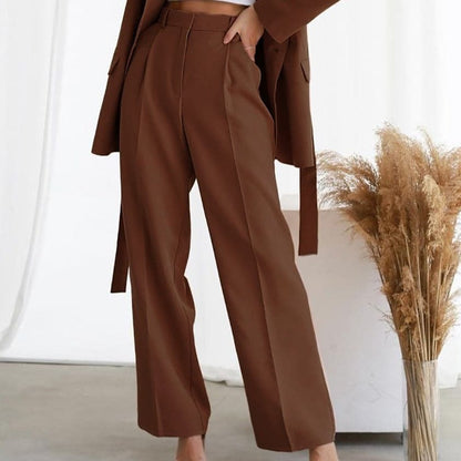 Women's High Waisted Wide Leg Pants Comfortable Fit