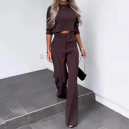 Purple Ladies 2 Piece Outfit