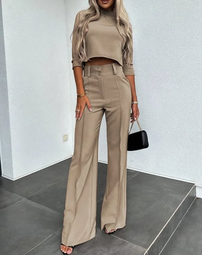 Purple Ladies 2 Piece Outfit - Nocini