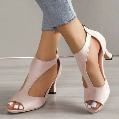 Elegant Ankle Strap High Heels for Women - Nocini