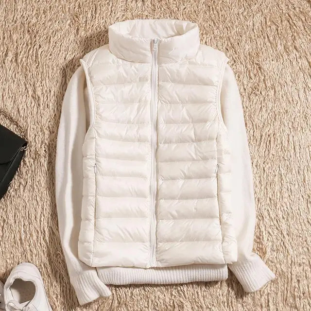 Women's Down Vest Lightweight & Insulated
