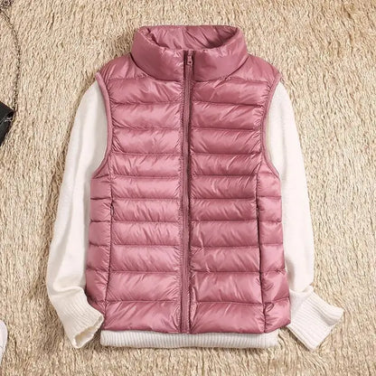 Slim Fit Quilted Puffer Vest - Nocini