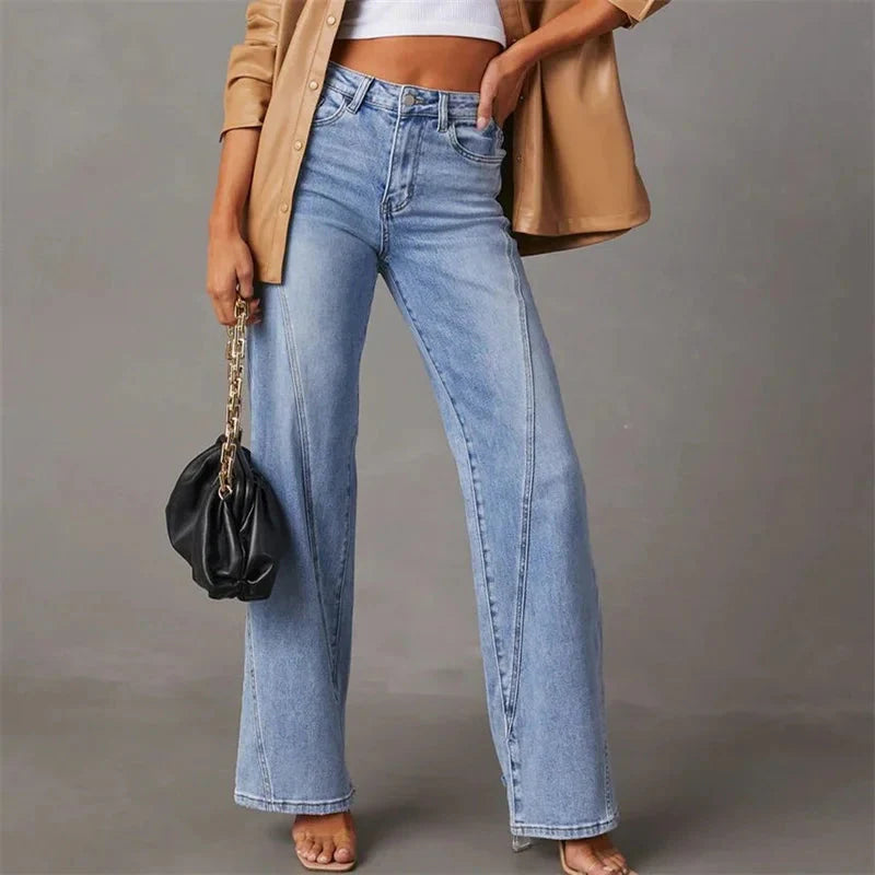 Comfortable High Waist Ladies Jeans - Nocini