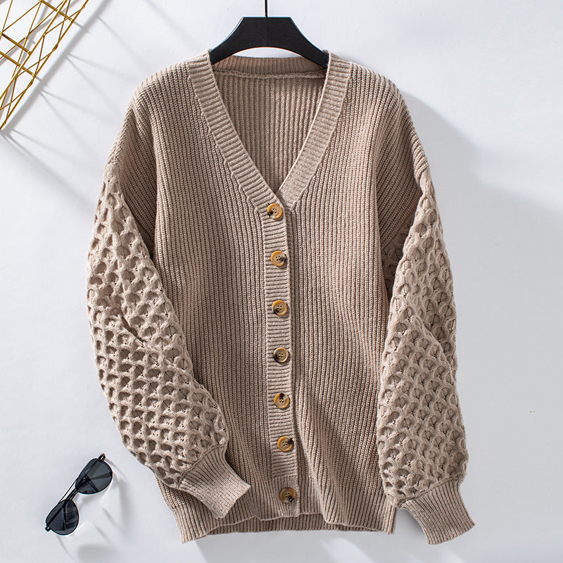 Cozy V-Neck Cardigan for Women