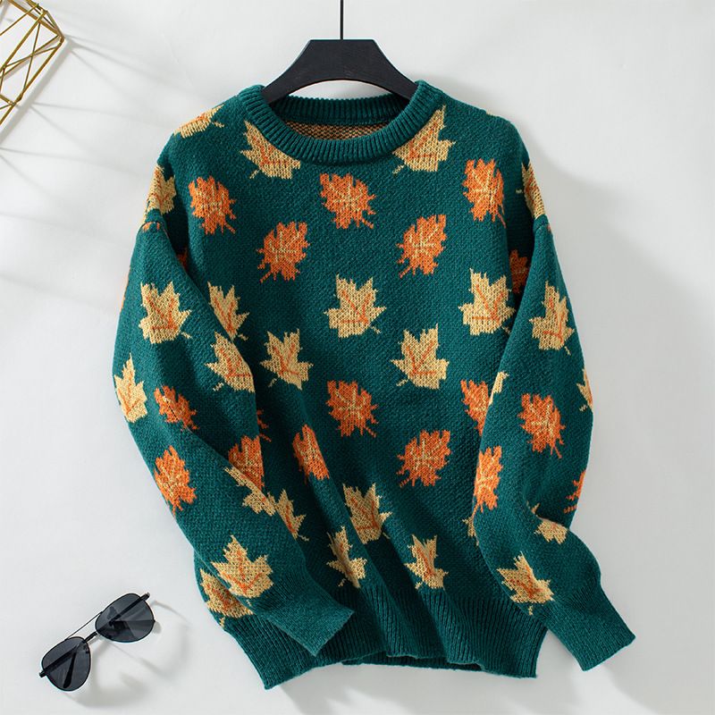 Cozy Womens Long Sleeve Crew Neck Sweater