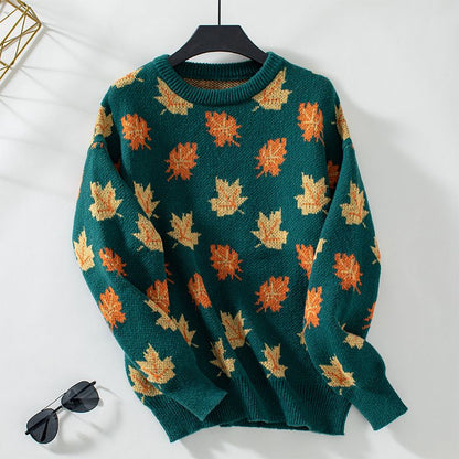 Cozy Womens Long Sleeve Crew Neck Sweater