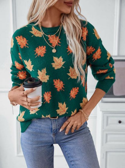 Cozy Womens Long Sleeve Crew Neck Sweater - Nocini