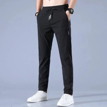 2025 New Models Unisex Quick-Dry Stretch Trousers-Dark grey (Man)-M-Nora Luxe