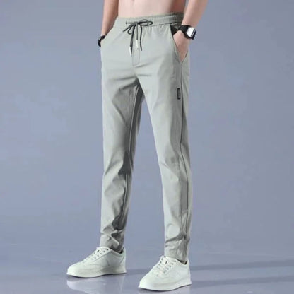 2025 New Models Unisex Quick-Dry Stretch Trousers-Light green (Man)-M-Nora Luxe