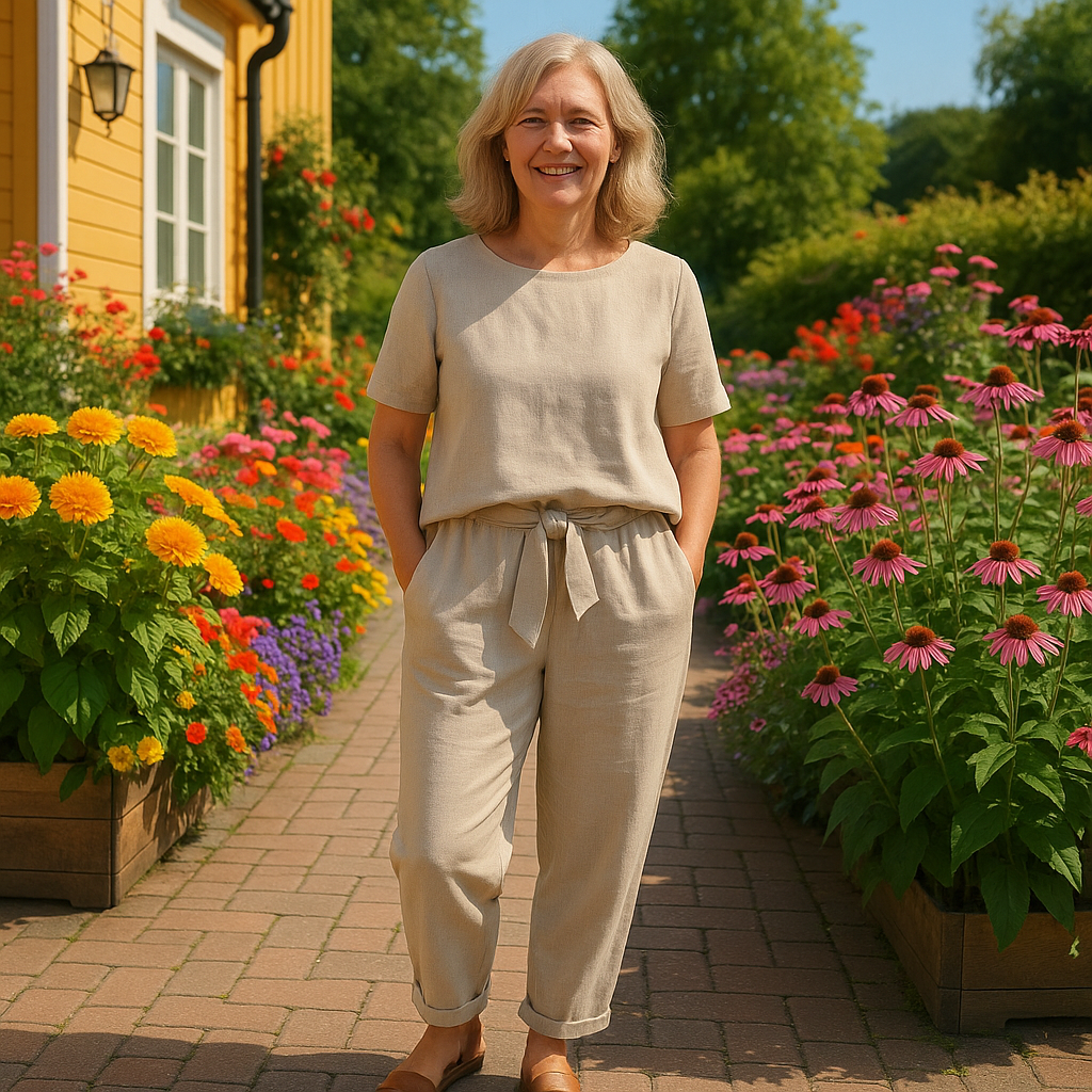 Chic Ladies Summer 2-Piece Outfit