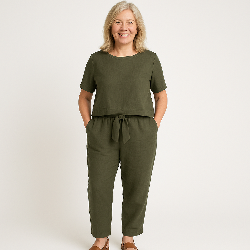 Chic Ladies Summer 2-Piece Outfit
