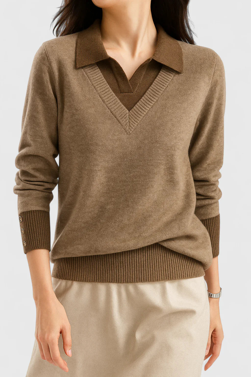 Jovi | Classic Crew Sweater - Olytrend