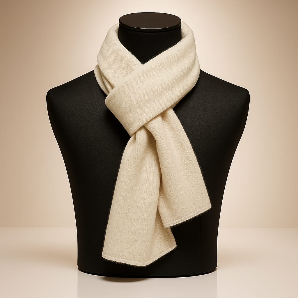 Soft Knitted Winter Scarf