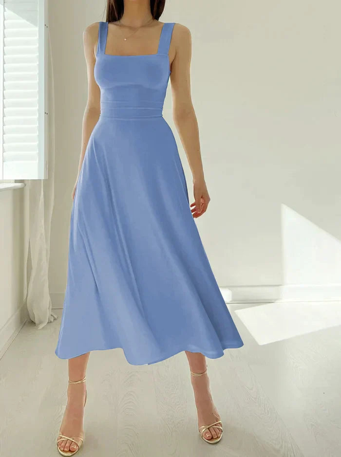 Women's Casual Sleeveless Midi Dress