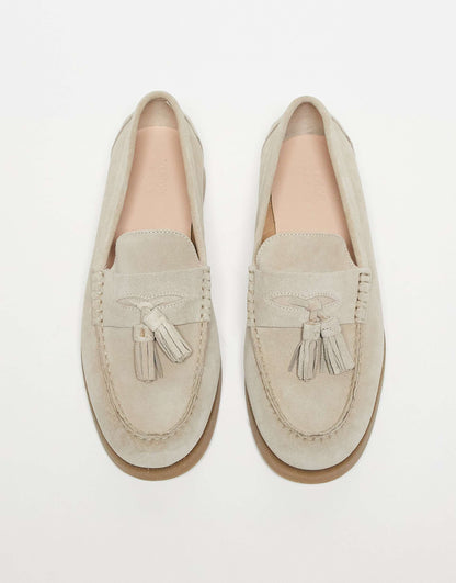 Premium Leather Slip On Loafers with Tassel