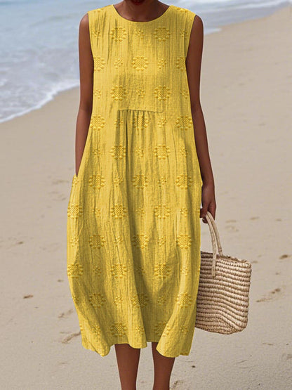 Chic Summer Sleeveless Women's Dress
