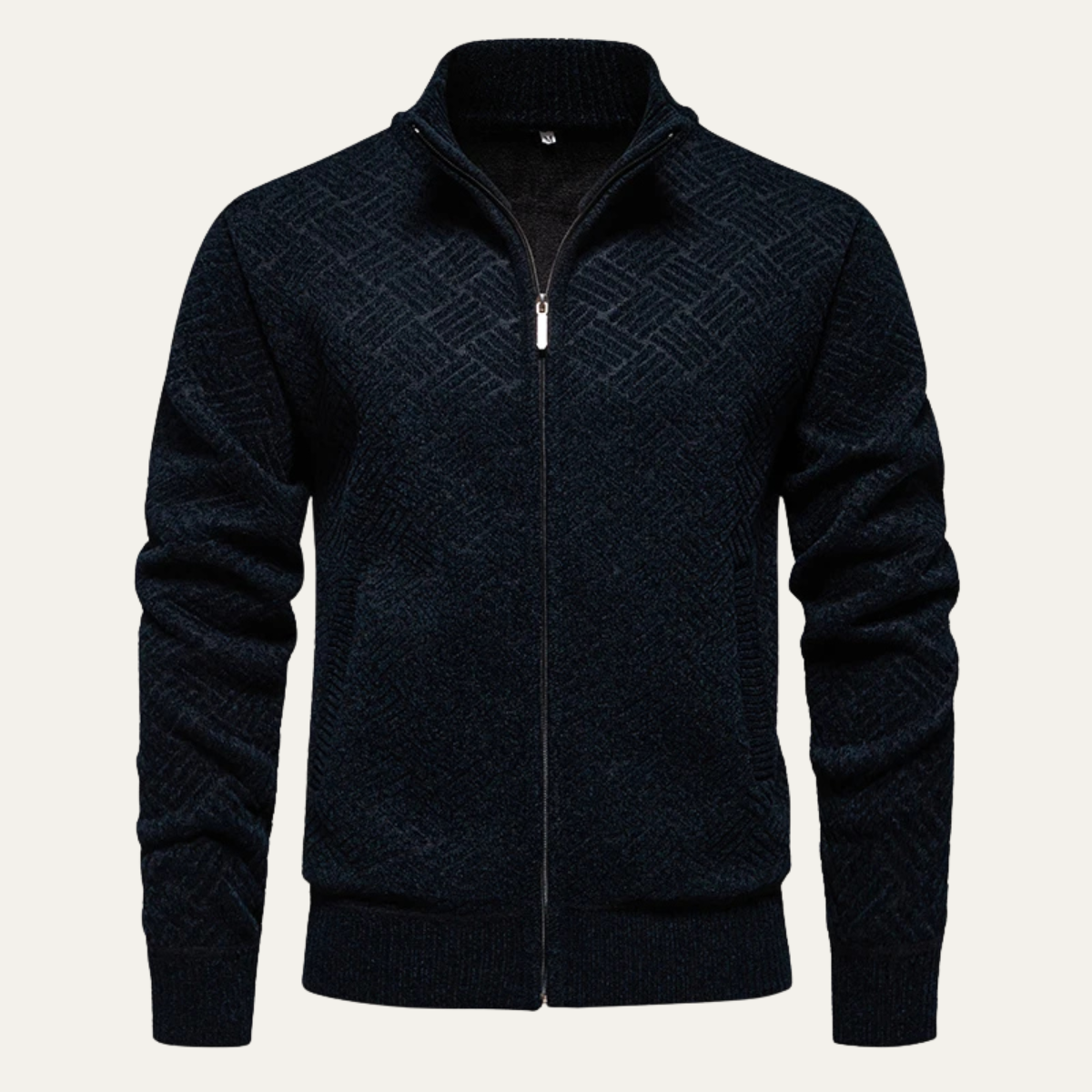 Men's Thick Knit Casual Warm Cardigan Sweater