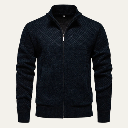 Men's Thick Knit Casual Warm Cardigan Sweater