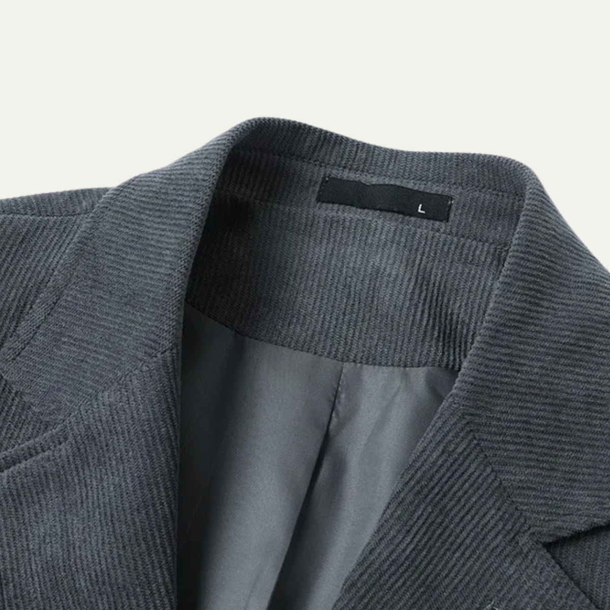 Stylish Men's Fitted Corduroy Jacket