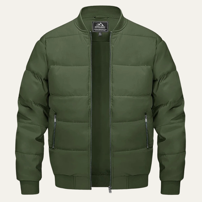 Slim Fit Men's Water Resistant Puffer Jacket