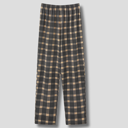 Soft Plaid Mens Sleep Pants 3-Pack