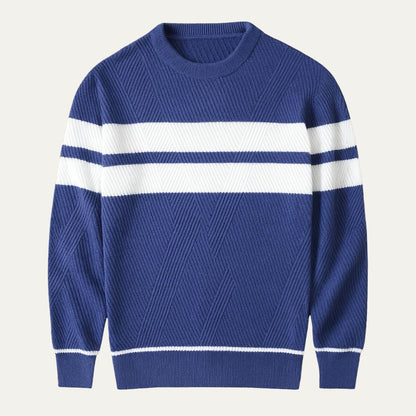 Stylish Men's Long Sleeve Fall Pullover Sweater