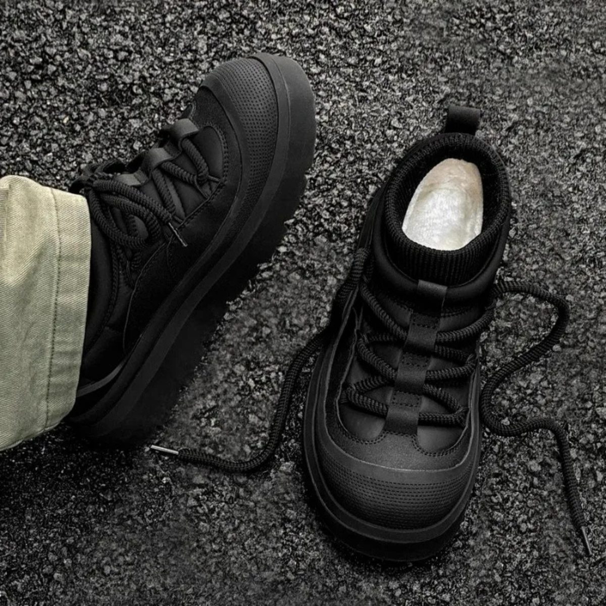 Warm Waterproof Men's Winter Snow Boots