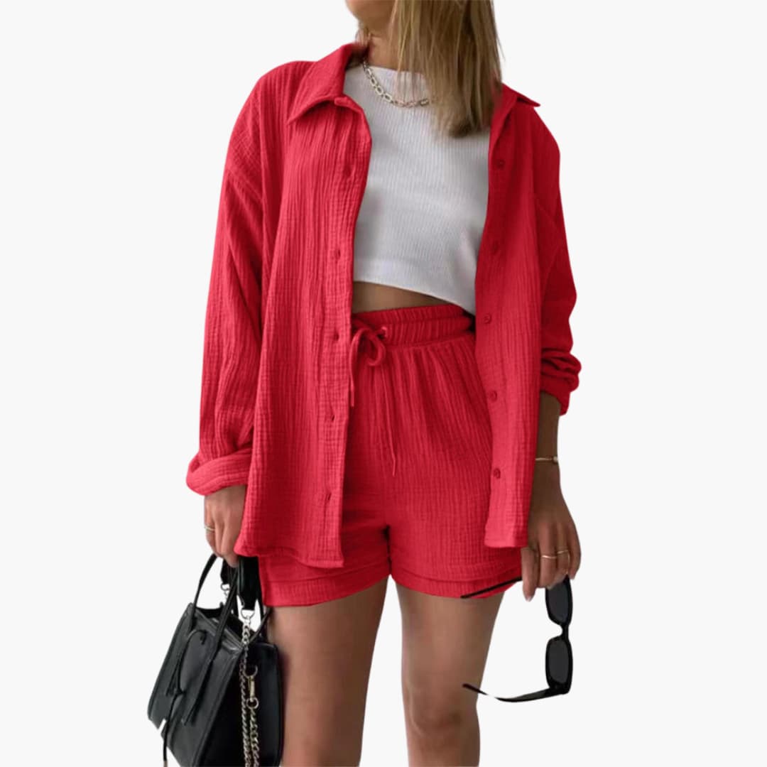 Stylish Women's 2 Piece Outfit Set