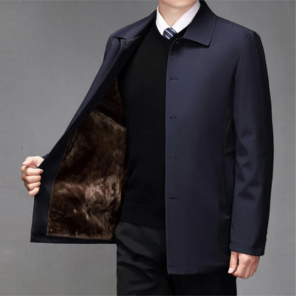 Slim Fit Men's Casual Button Down Jacket