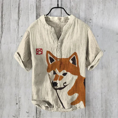 Casual Men's Short Sleeve Breathable Graphic Tee