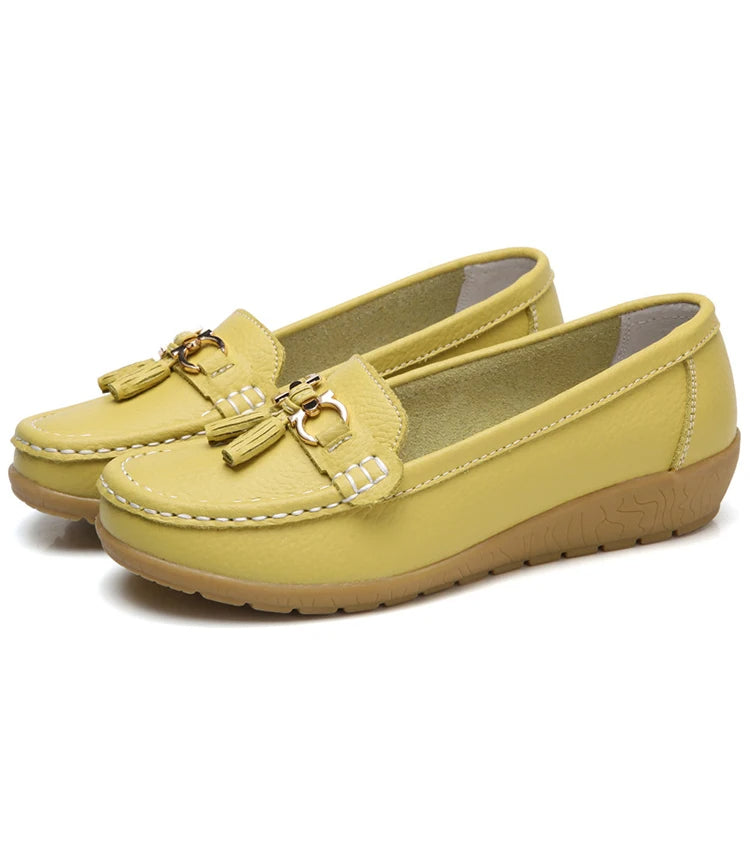 Comfortable Women's Cutout Ballet Shoes