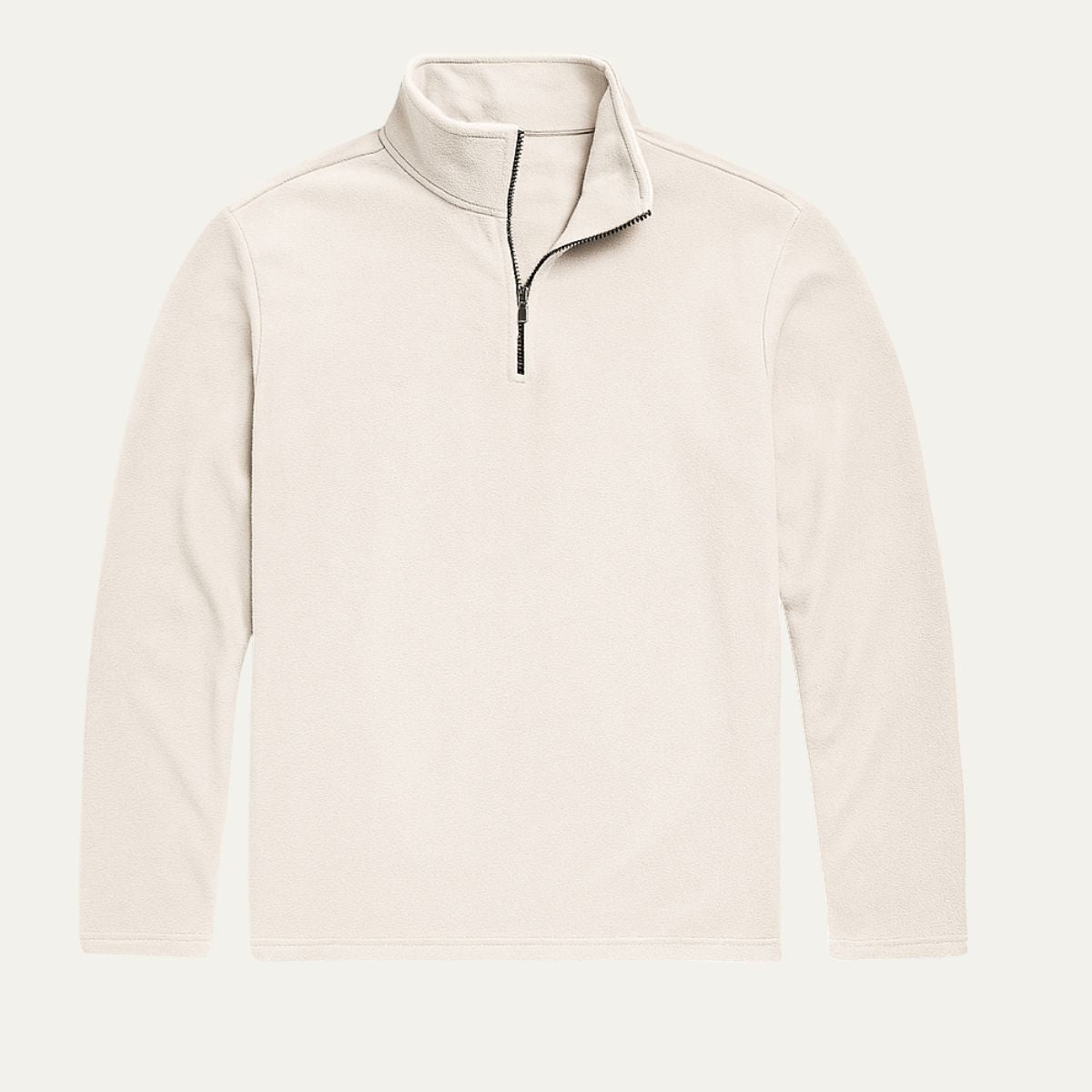 Warm Mens Merino Wool Quarter Zip Sweater