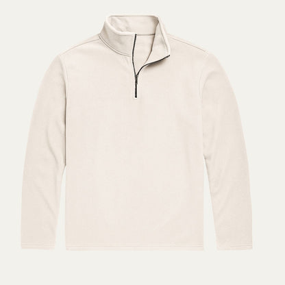 Warm Mens Merino Wool Quarter Zip Sweater