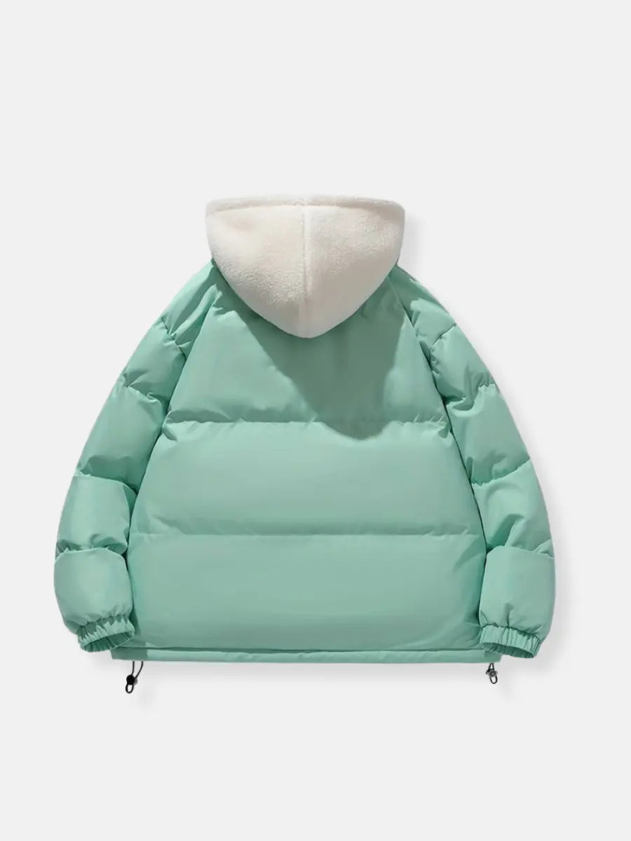 Warm Hooded Streetwear Parka Jacket