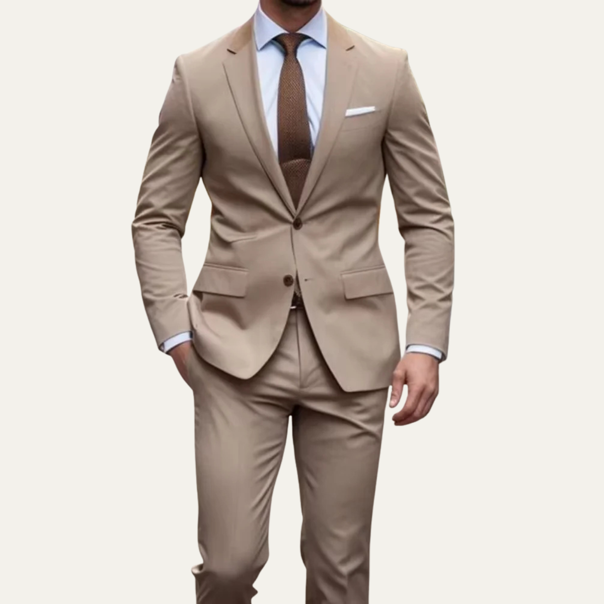 Classic 2 Piece Men's Slim Fit Formal Suit