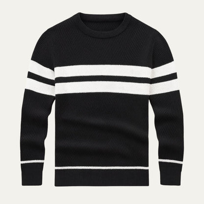 Stylish Men's Long Sleeve Fall Pullover Sweater