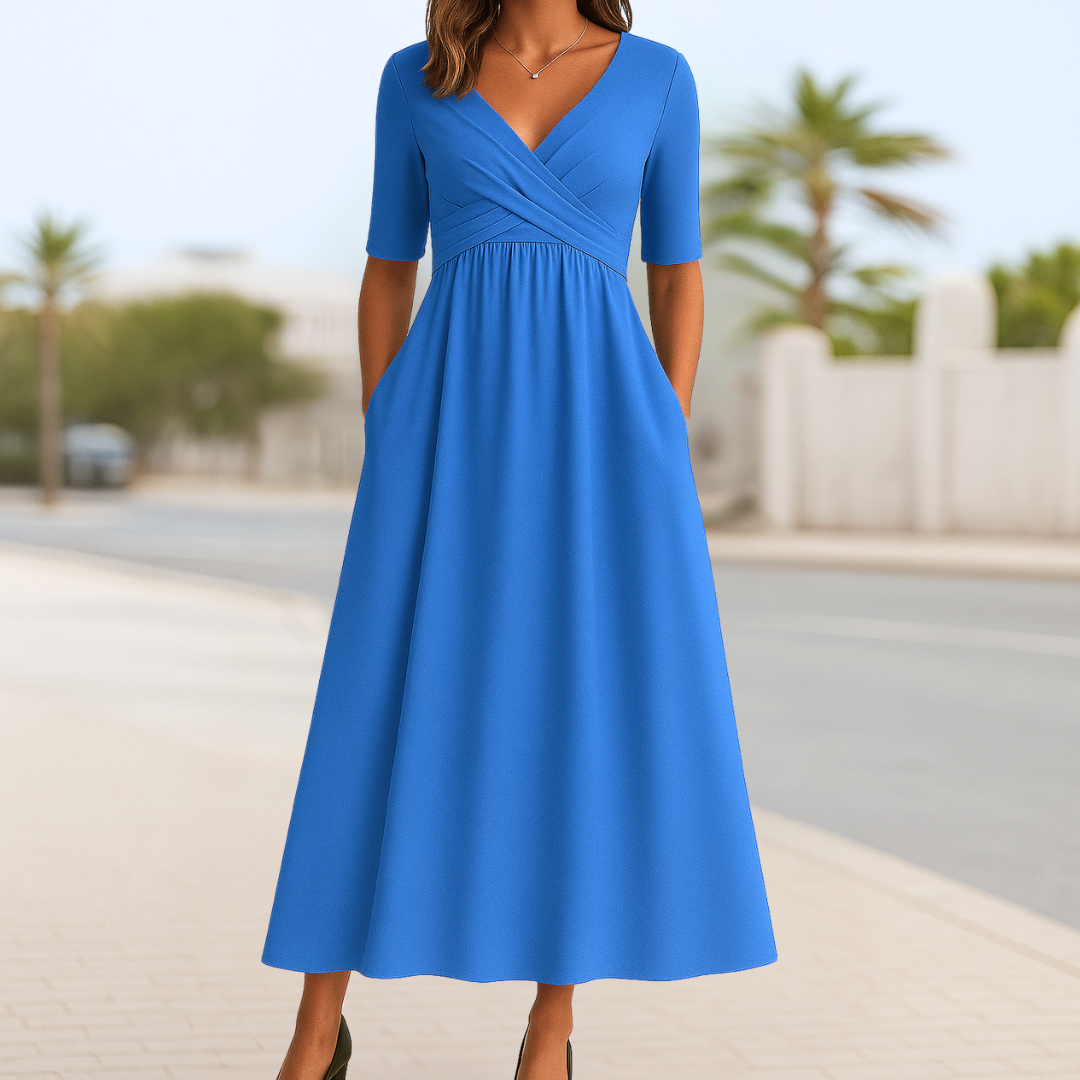 Casual Fit Short Sleeve Dress