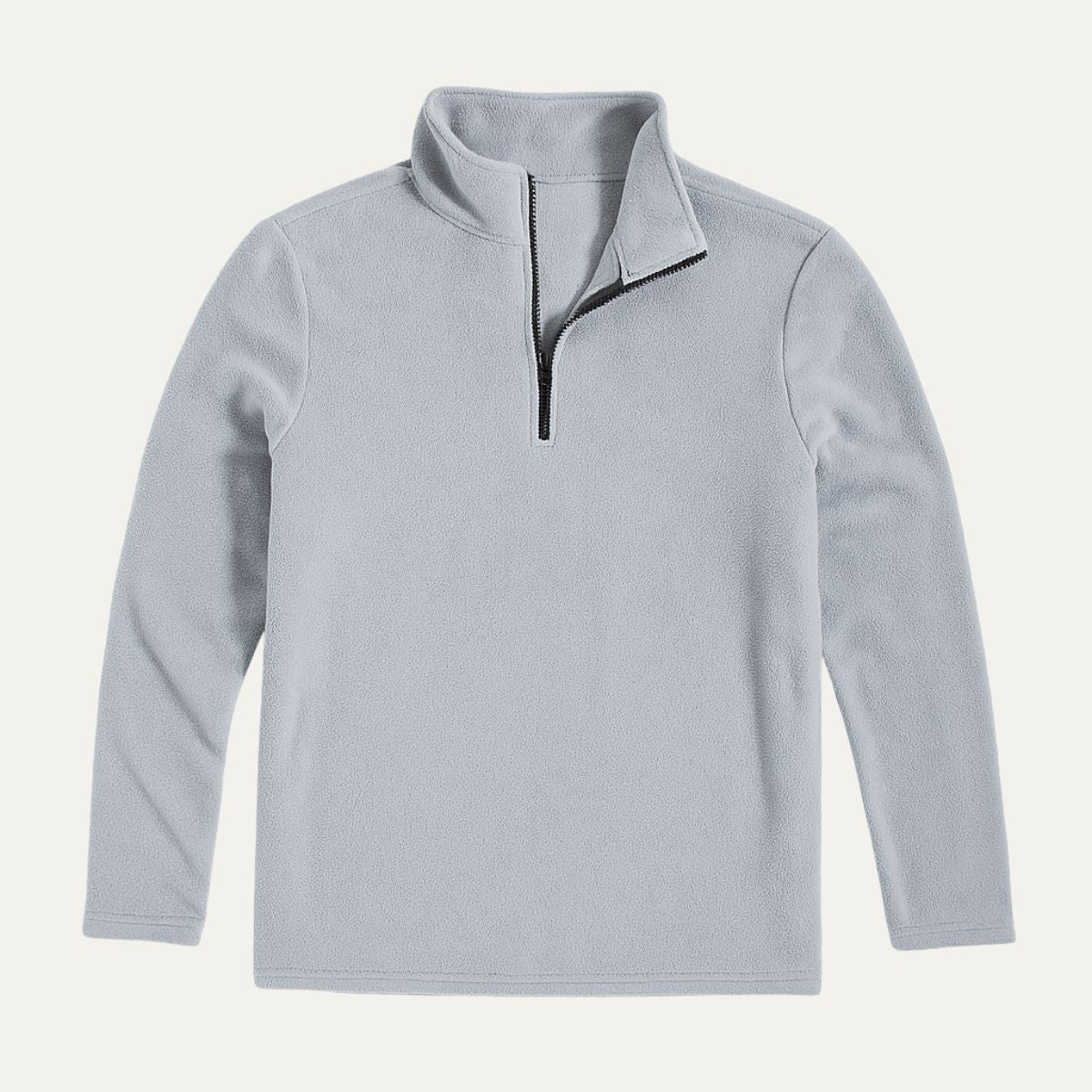 Warm Mens Merino Wool Quarter Zip Sweater