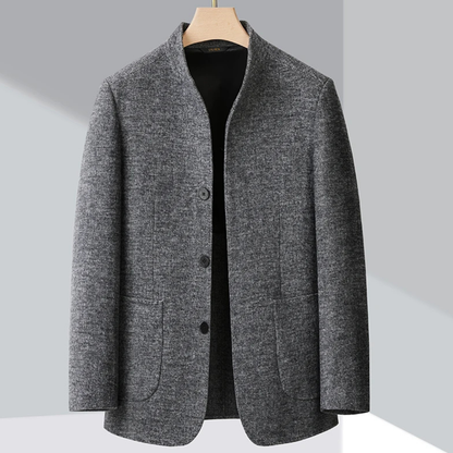 Men's Thermal Fleece Lined Smart Blazer Jacket