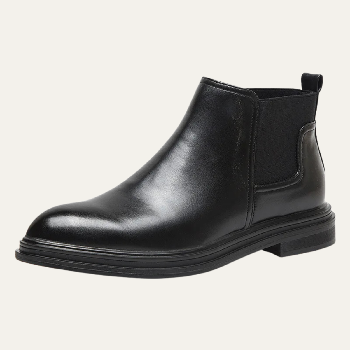 Comfortable Men's Leather Chelsea Ankle Boots - Nocini