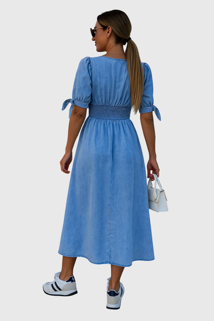 Fashionable Blue Jeans Dress for Women