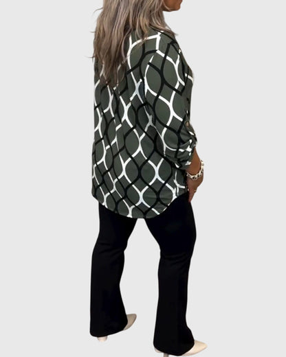 Elegant Casual Women's Blouse