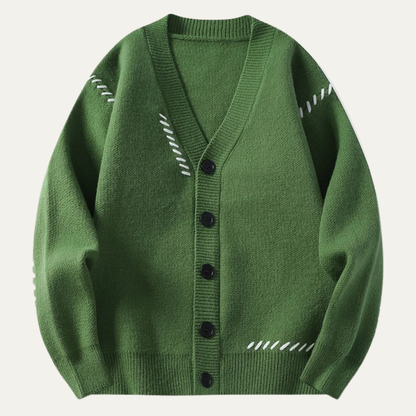 Classic Men's Crew Neck Knit Winter Sweater