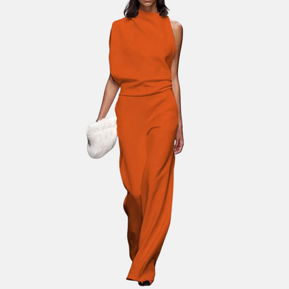Chic Summer Sleeveless Jumpsuit