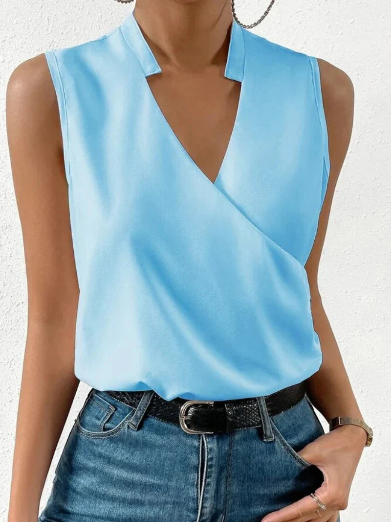 Summer V-Neck Tank Top for Women