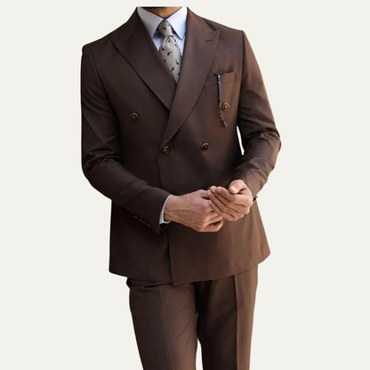 Classic Men's Slim Fit 2 Piece Wedding Suit